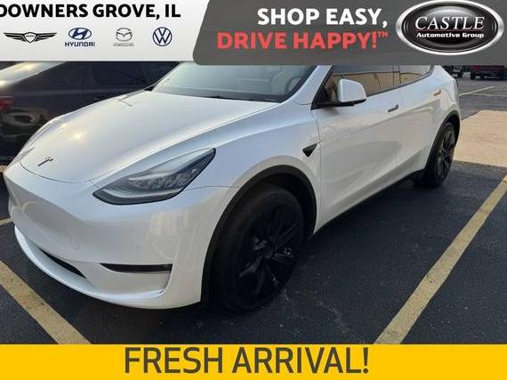 TESLA MODEL Y 2021 5YJYGDEE5MF104162 image